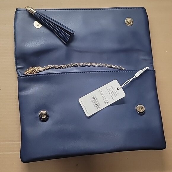 Urban Expressions Vegan Slate Denim Clutch - Picture 4 of 4